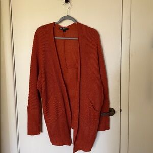 Say What? Vibrant Orange cardigan
